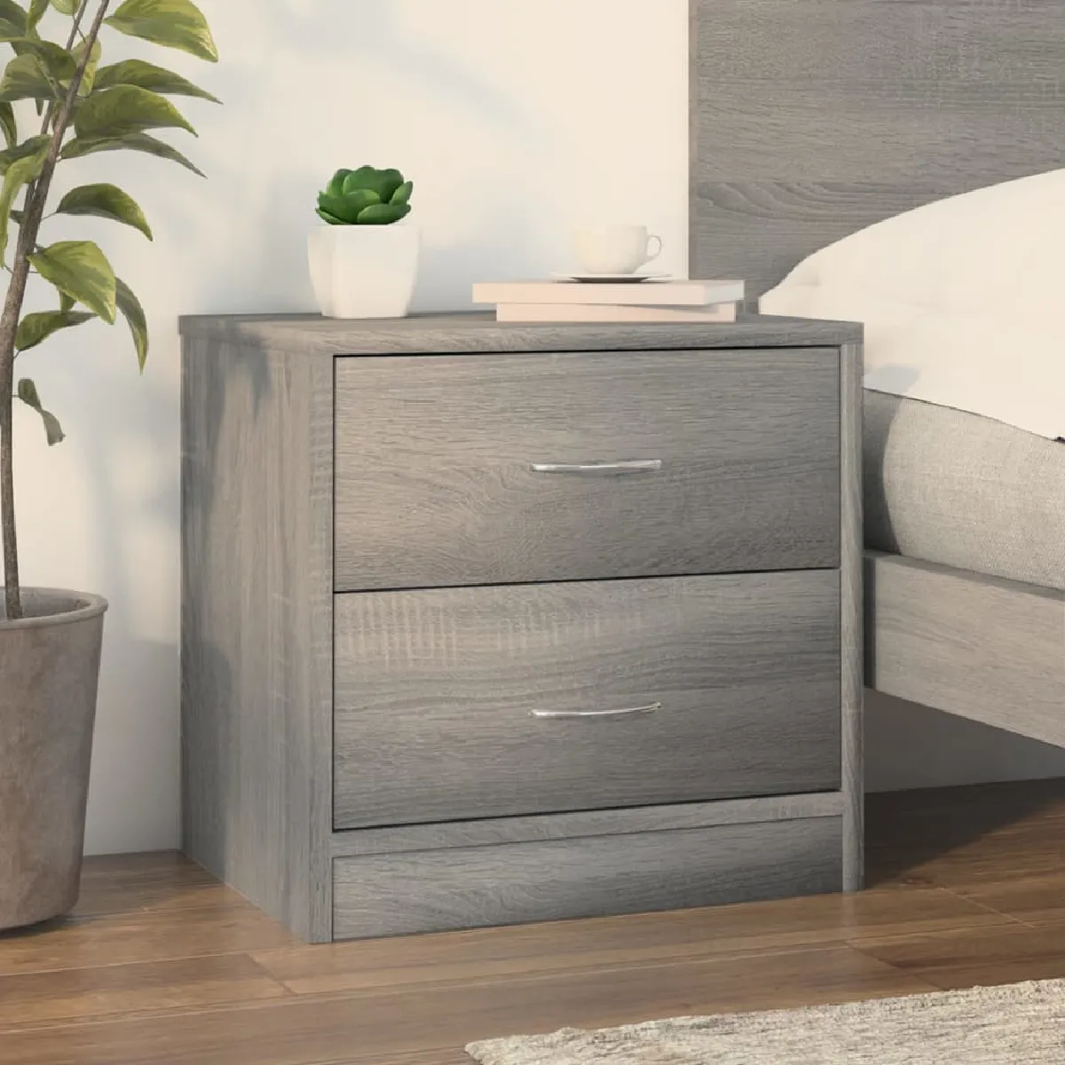 vidaXL Table de chevet Sonoma