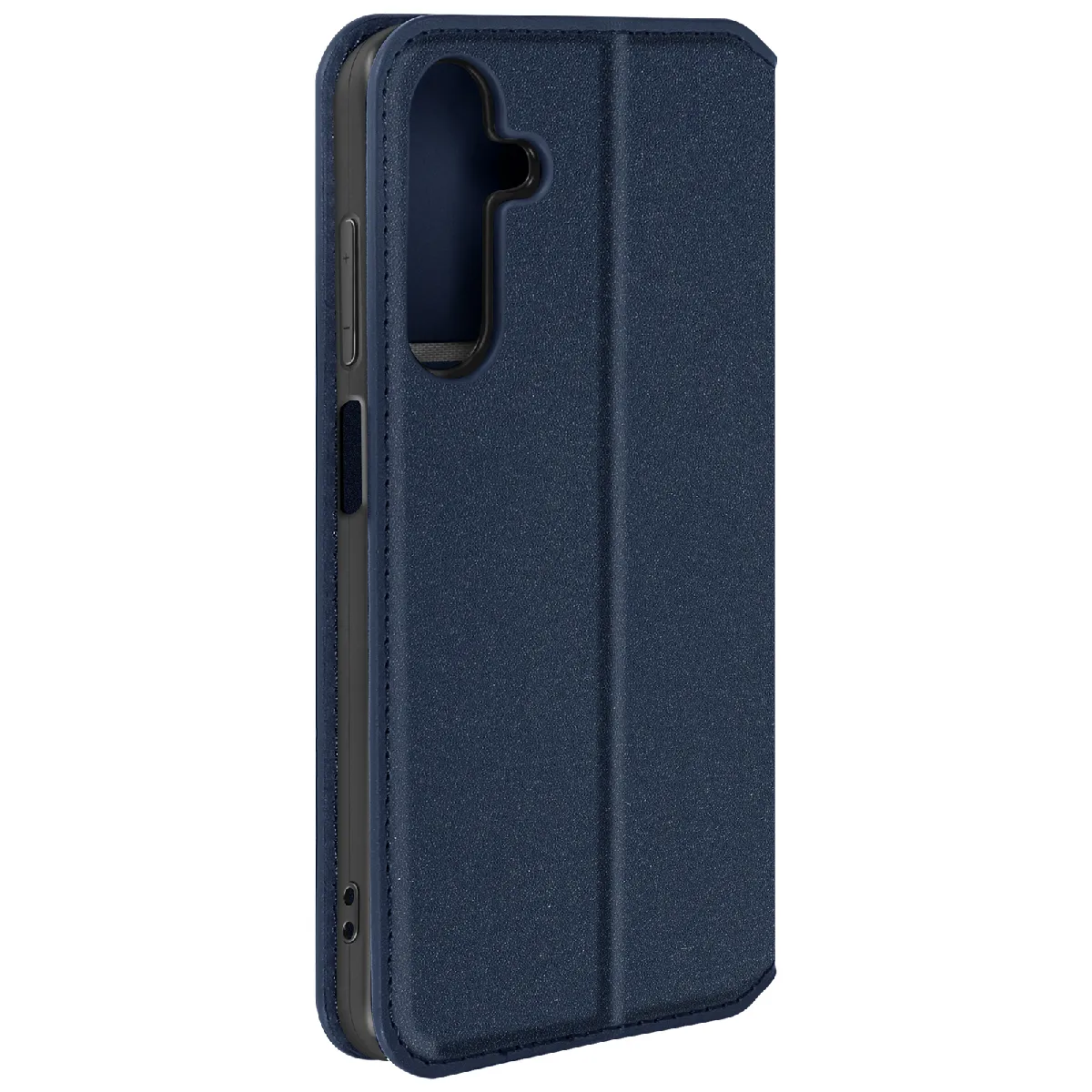 Avizar Bleu Étui Pour Samsung Galaxy A15 Porte-Carte Support Vidéo Nuit