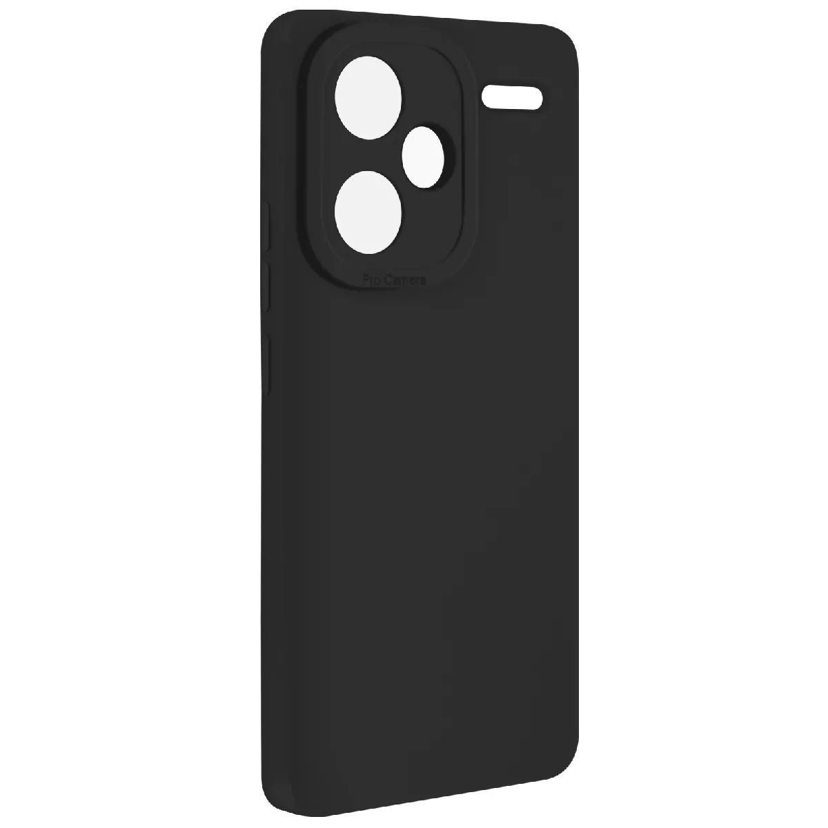 Avizar Noir Coque Pour Xiaomi Redmi Note 13 Pro Plus Silicone Mat Protège Caméra