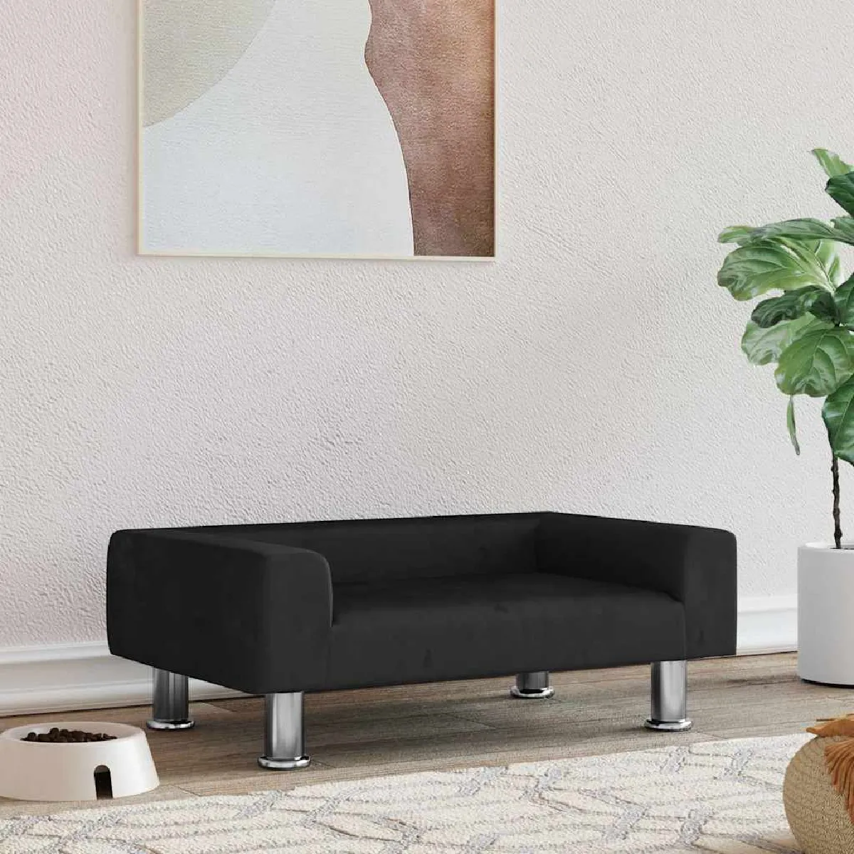 vidaXL Lit pour chien 70x45x26 5 cm - vue 2