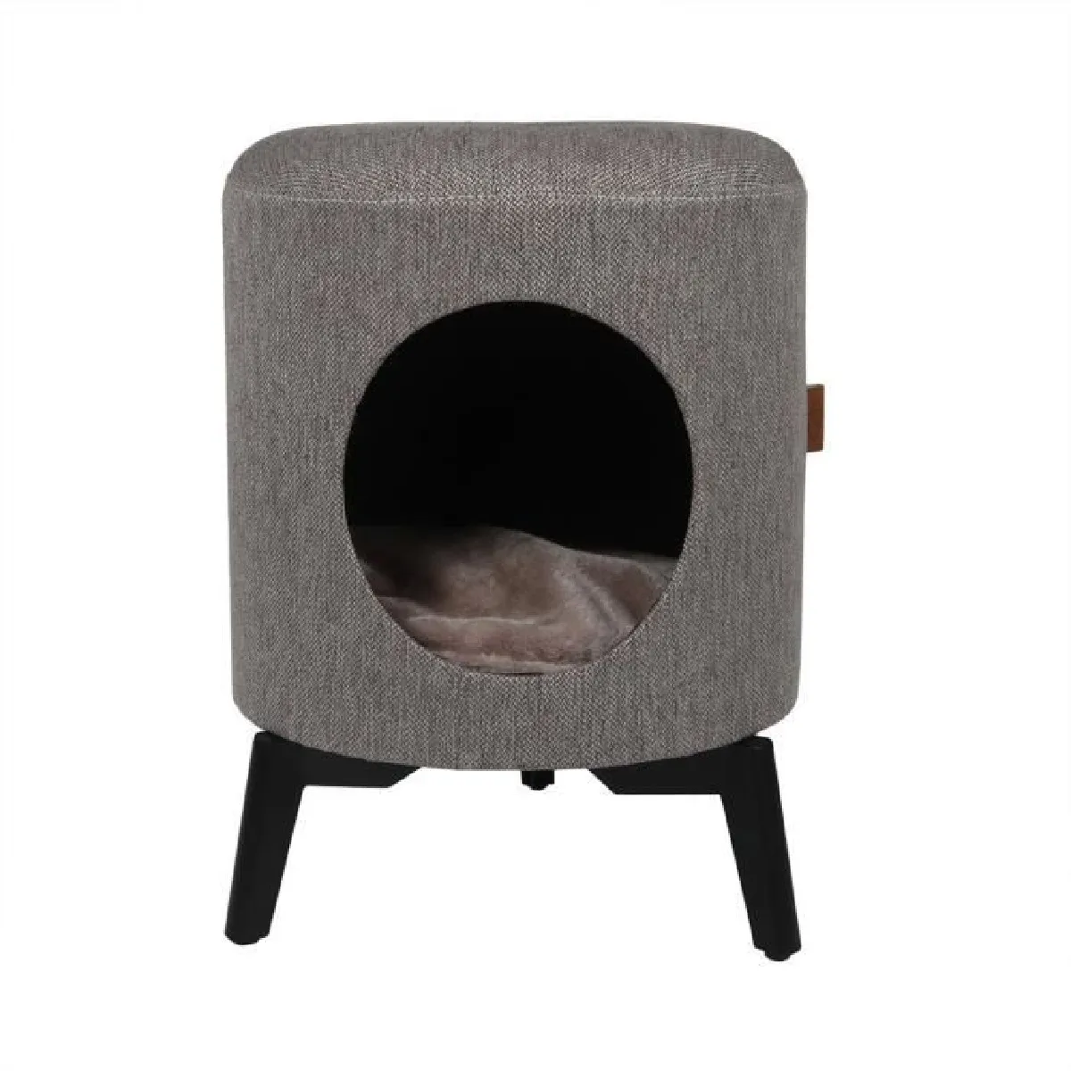 D&D Home Gris Abri Pour Chat Louis - Image 2