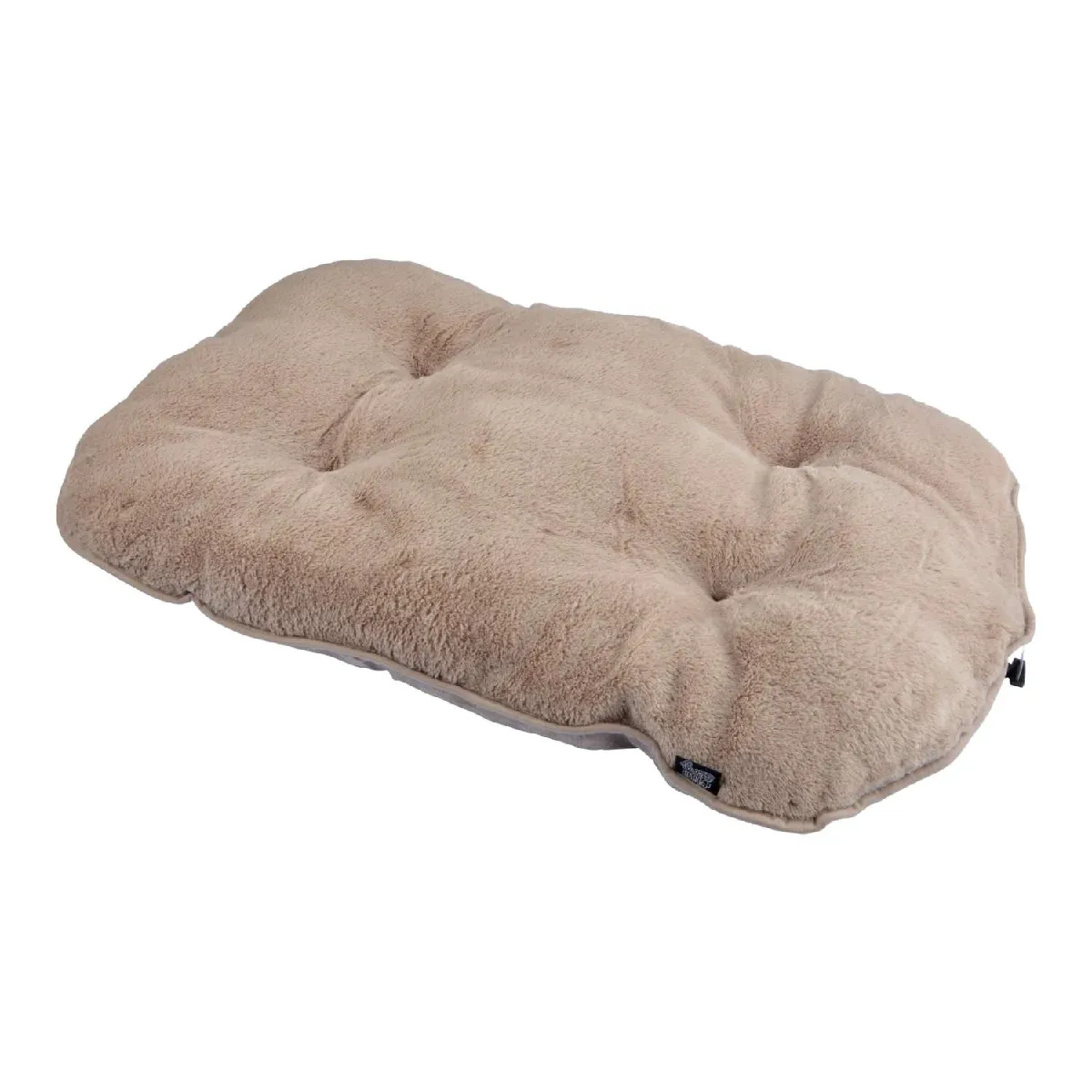 Love Story - Coussin doux réversible Happy pour chien et chat - Ecru - Long 107 cm