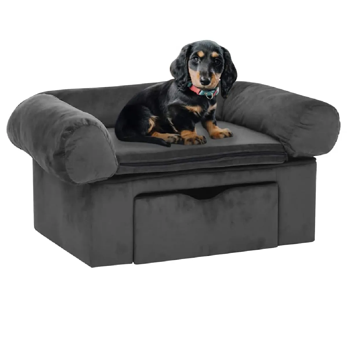 vidaXL Canapé pour chien 75x50x38 cm - vue 2