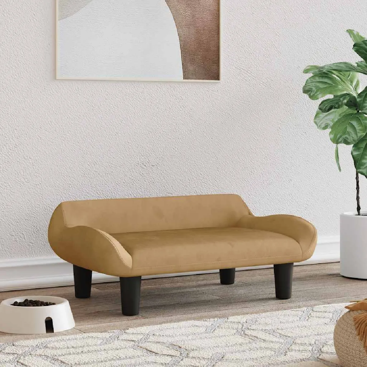 vidaXL Lit pour chien 70x40x24 cm - vue 6