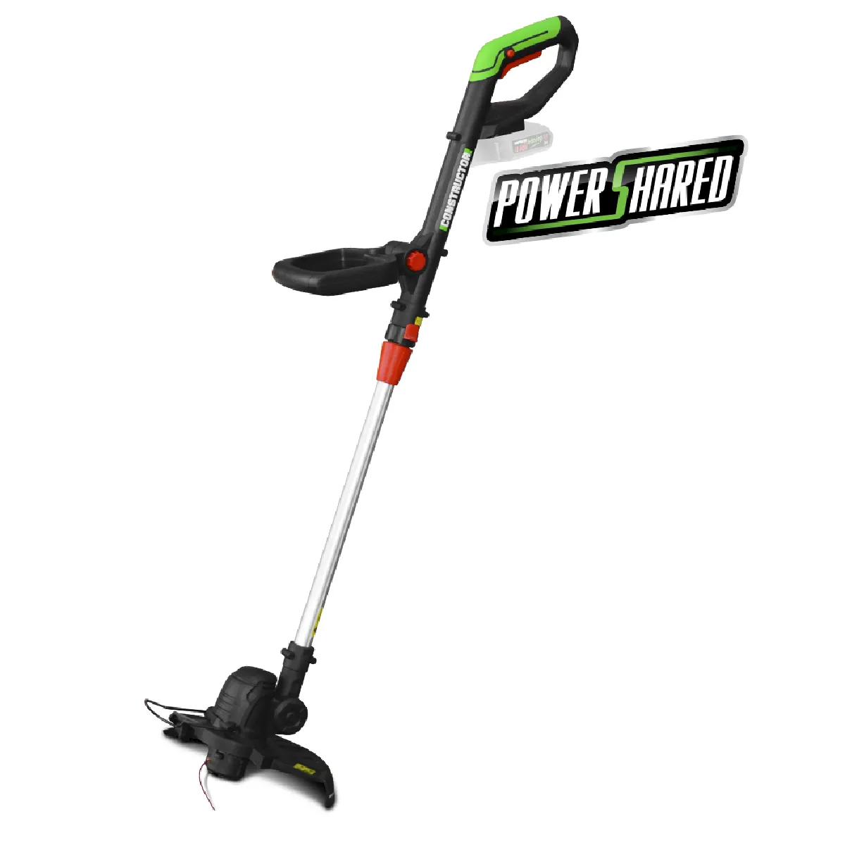 Coupe bordures 20V MAX sans batterie Manche téléscopique Constructor