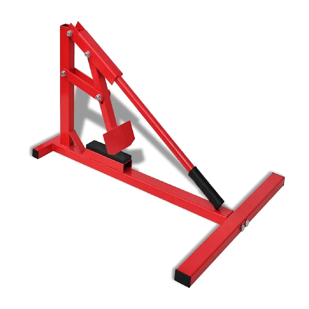 Vidaxl Rouge Démonte-Pneu Moto