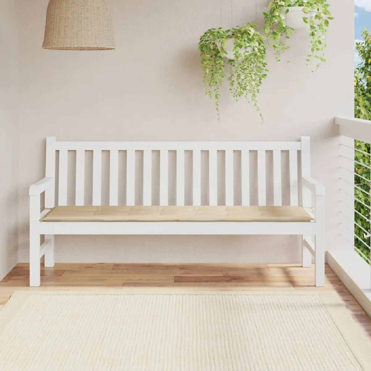 vidaXL Coussin banc de jardin - vue 3