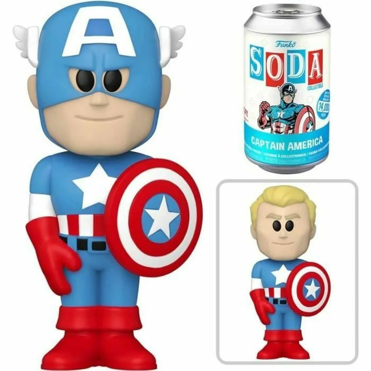 Funko Pop Vinyl SODA Captain America
