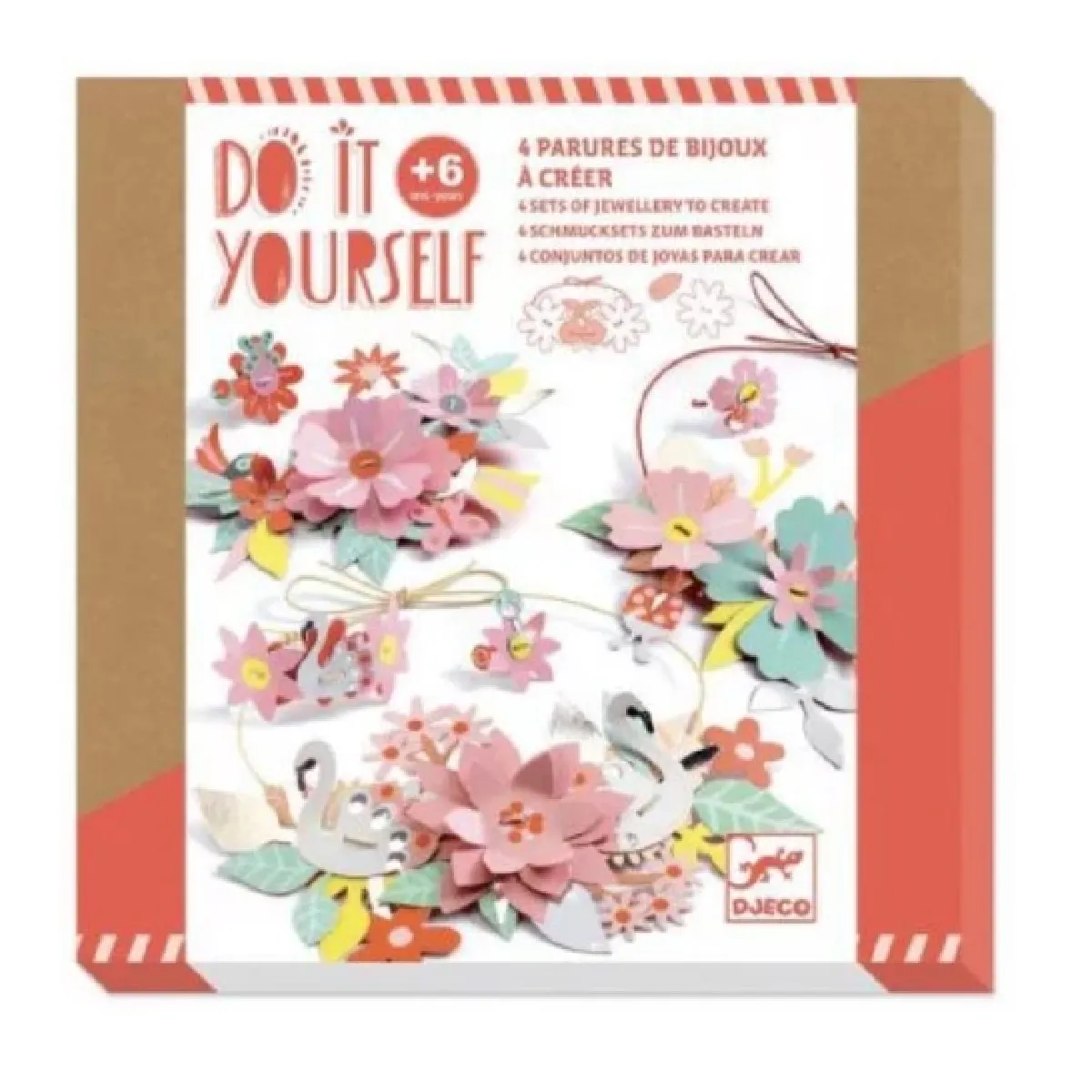 Djeco Kit créatif bijoux en papier Djeco Kit créatif bijoux en papier