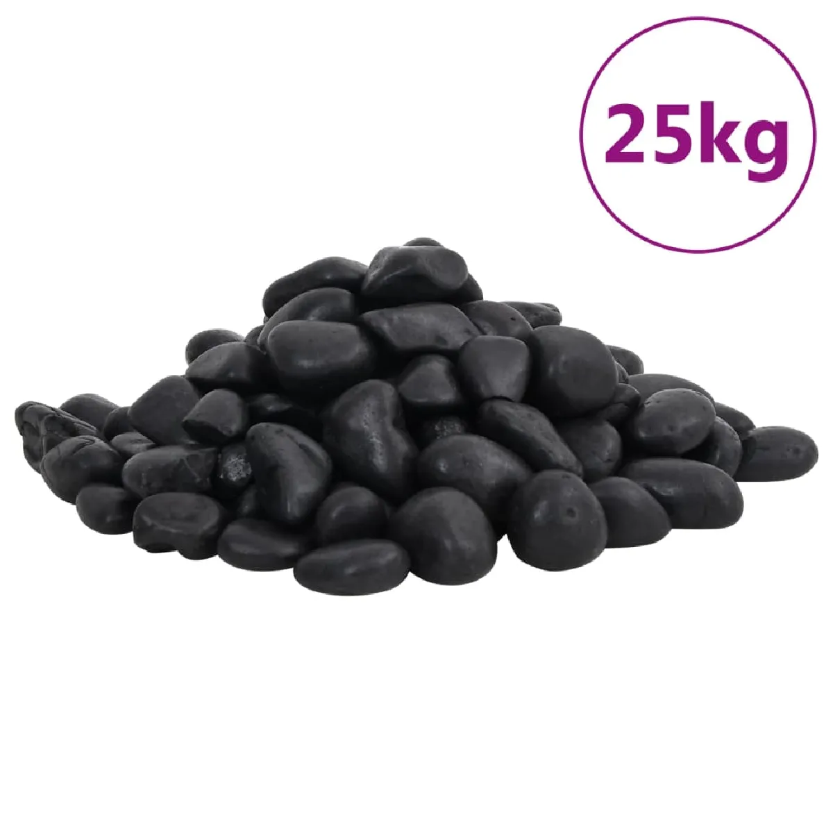 vidaXL Galets polis 25 kg - vue 3