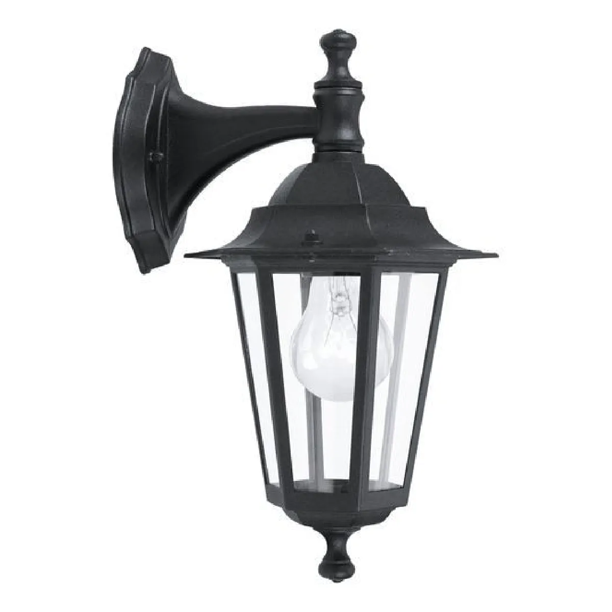 Eglo Noir Lampe Murale D'extérieur Laterna