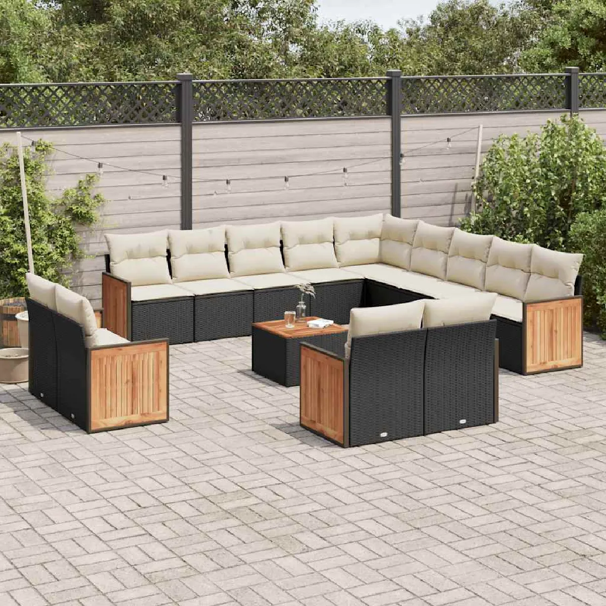 Salon de jardin 14 pcs - vue 2
