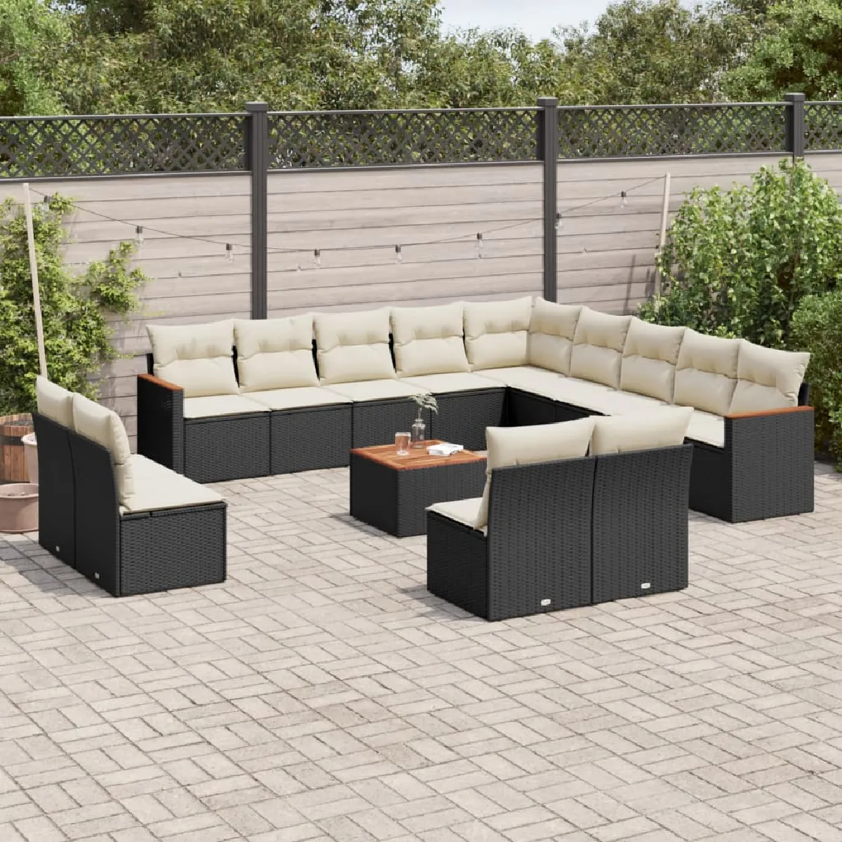Salon de jardin 14 pcs - vue 1
