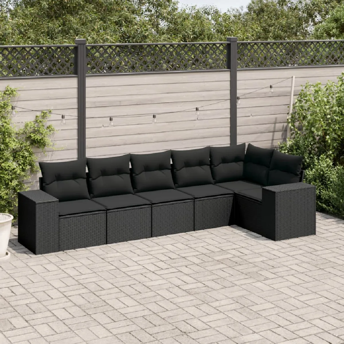 vidaXL Salon de jardin 5pcs - vue 6