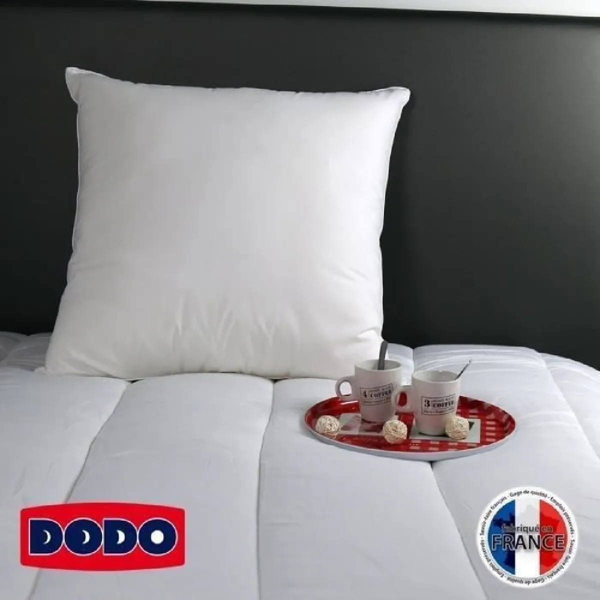 Oreiller Dodo Oreiller ergonomique à mémoire de forme - 60x60