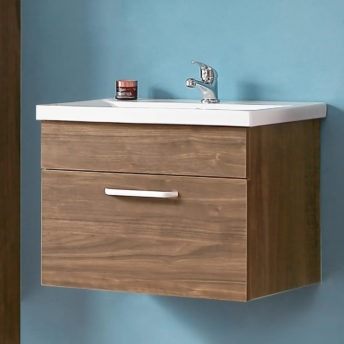 Aica sanitaire ensemble meuble vasque - chêne