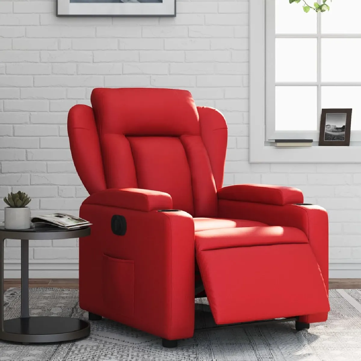 VIDAXL Fauteuil inclinable électrique Similicuir - vue 5