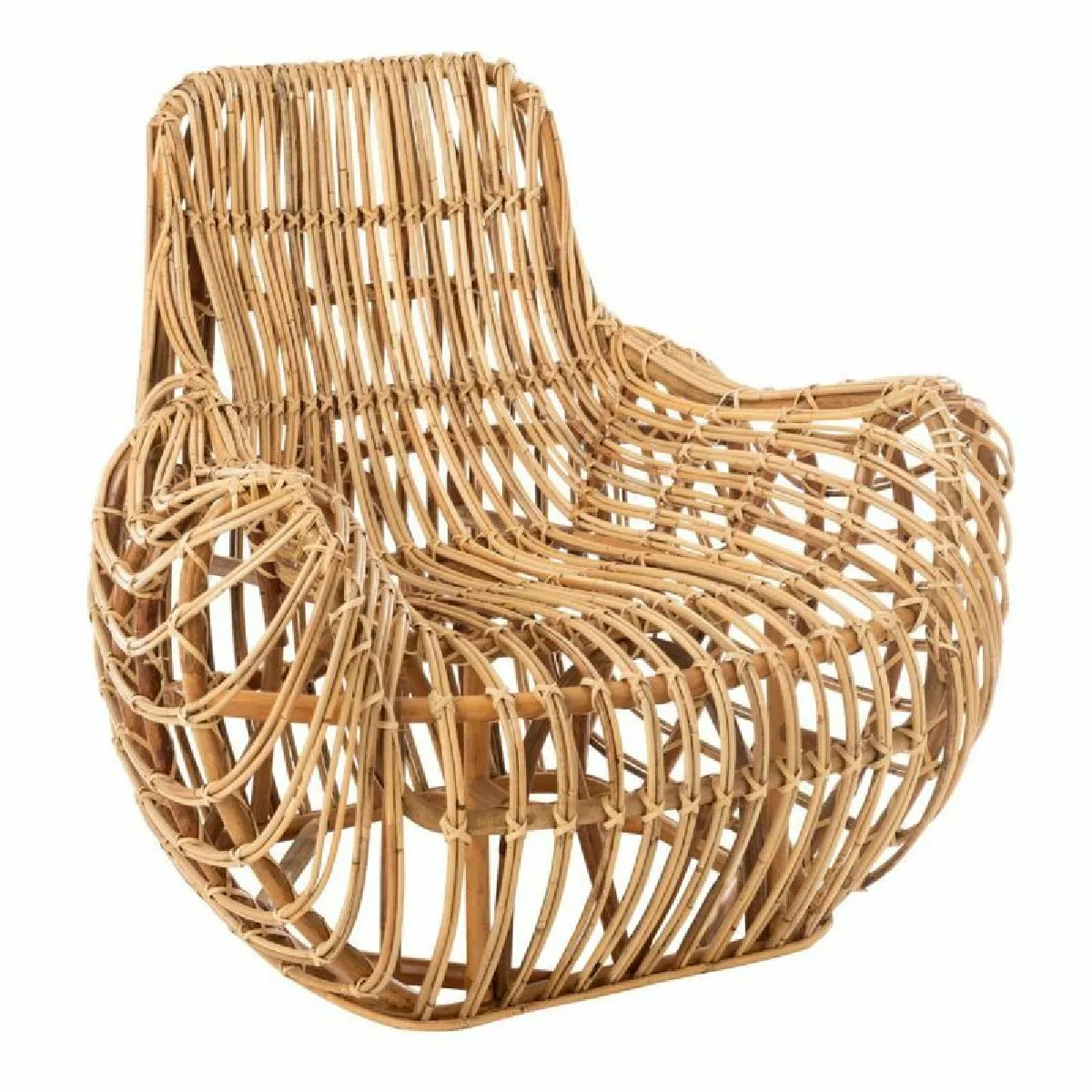 Paris prix Fauteuil en rotin design - Naturel Paris prix Fauteuil en rotin design - Naturel