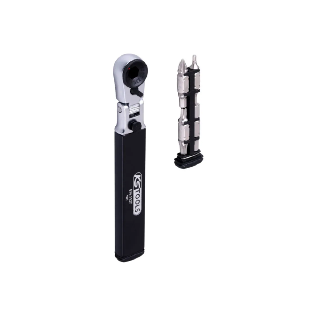 Ks Tools Cliquet Porte-Embouts - Carré 1/4