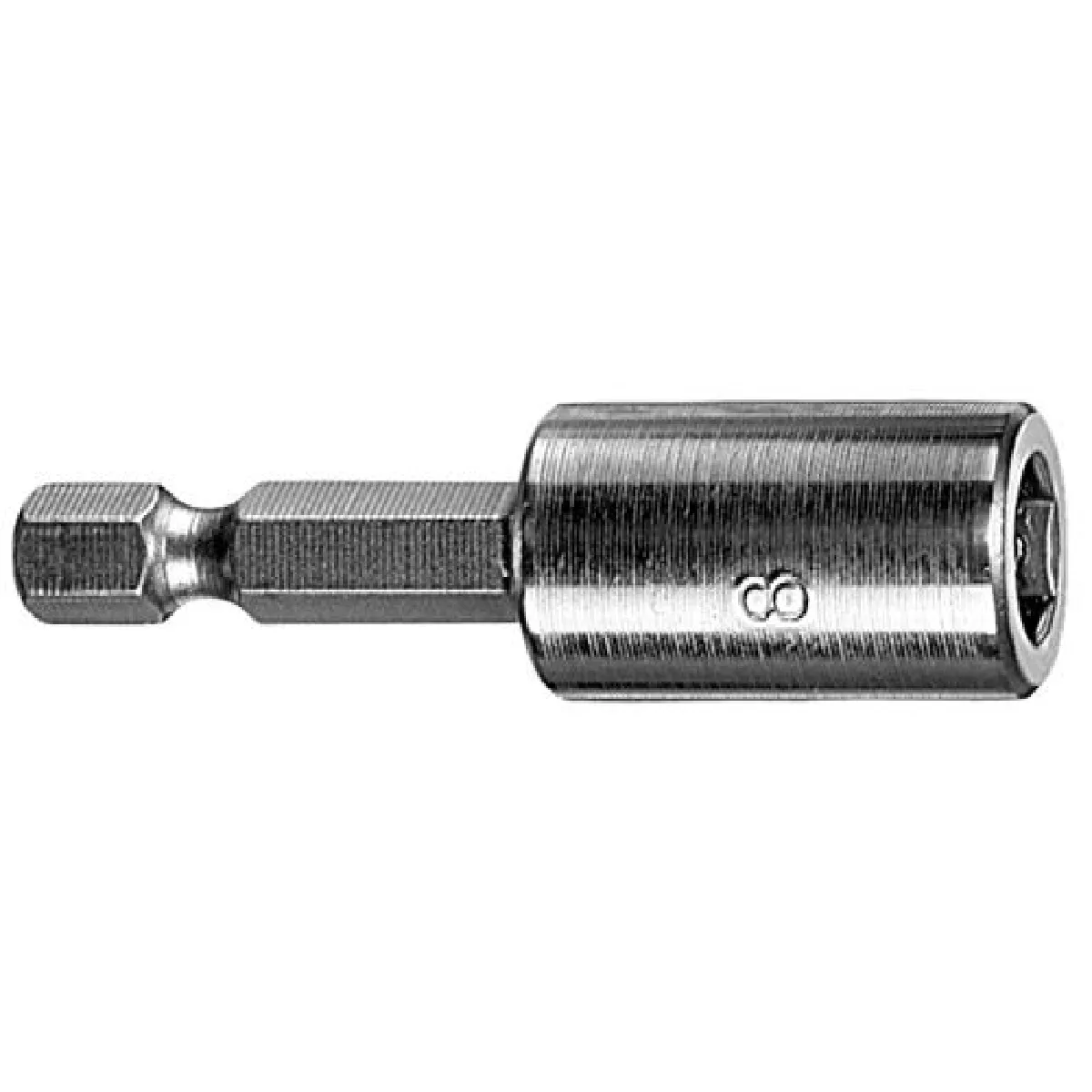 Douille à queue 6 pans mâle 14 longueur 50mm Diamètre 12mm pour vis à tête 6 pans BOSCH 2608550090 - vue 2