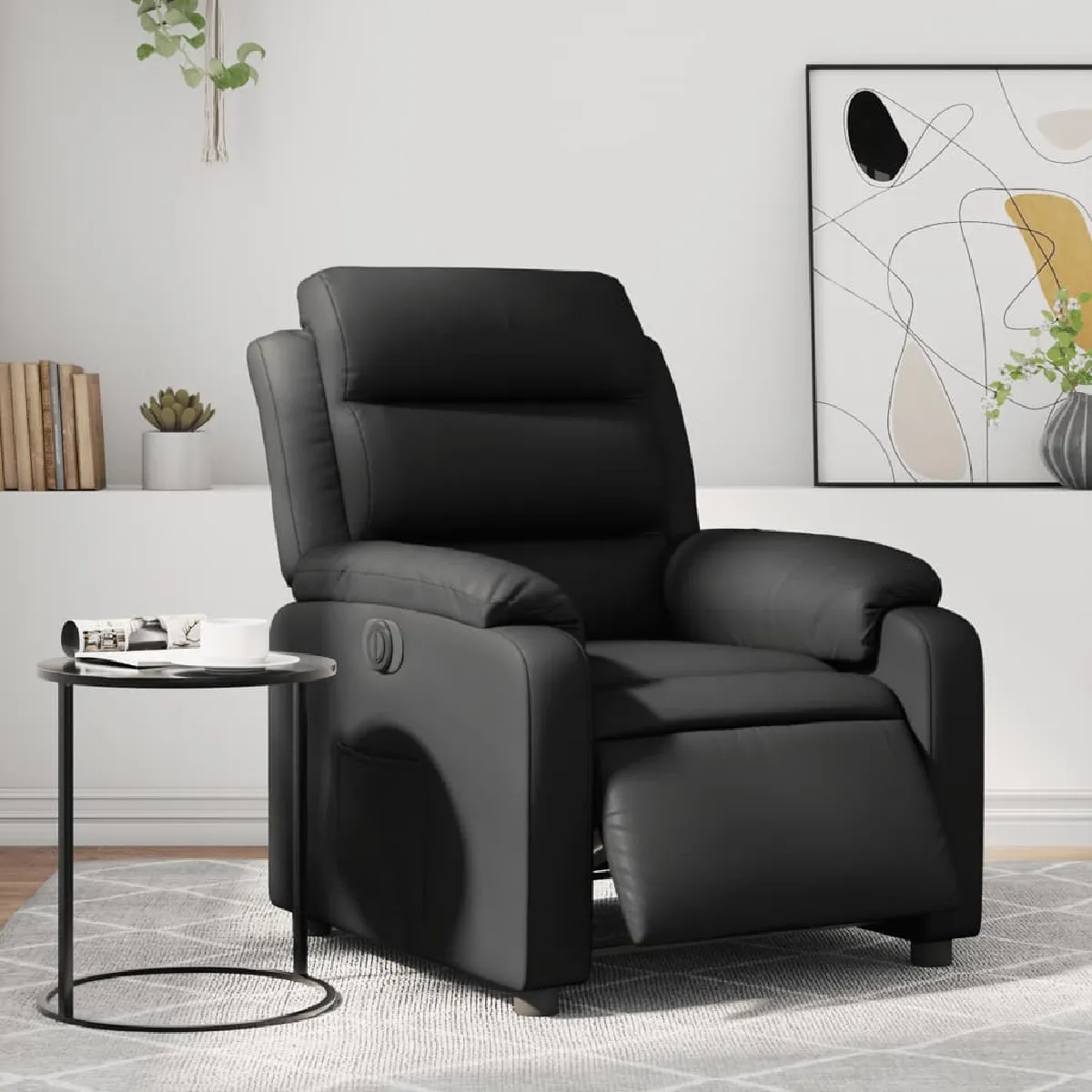 VIDAXL Fauteuil inclinable électrique Similicuir - vue 7