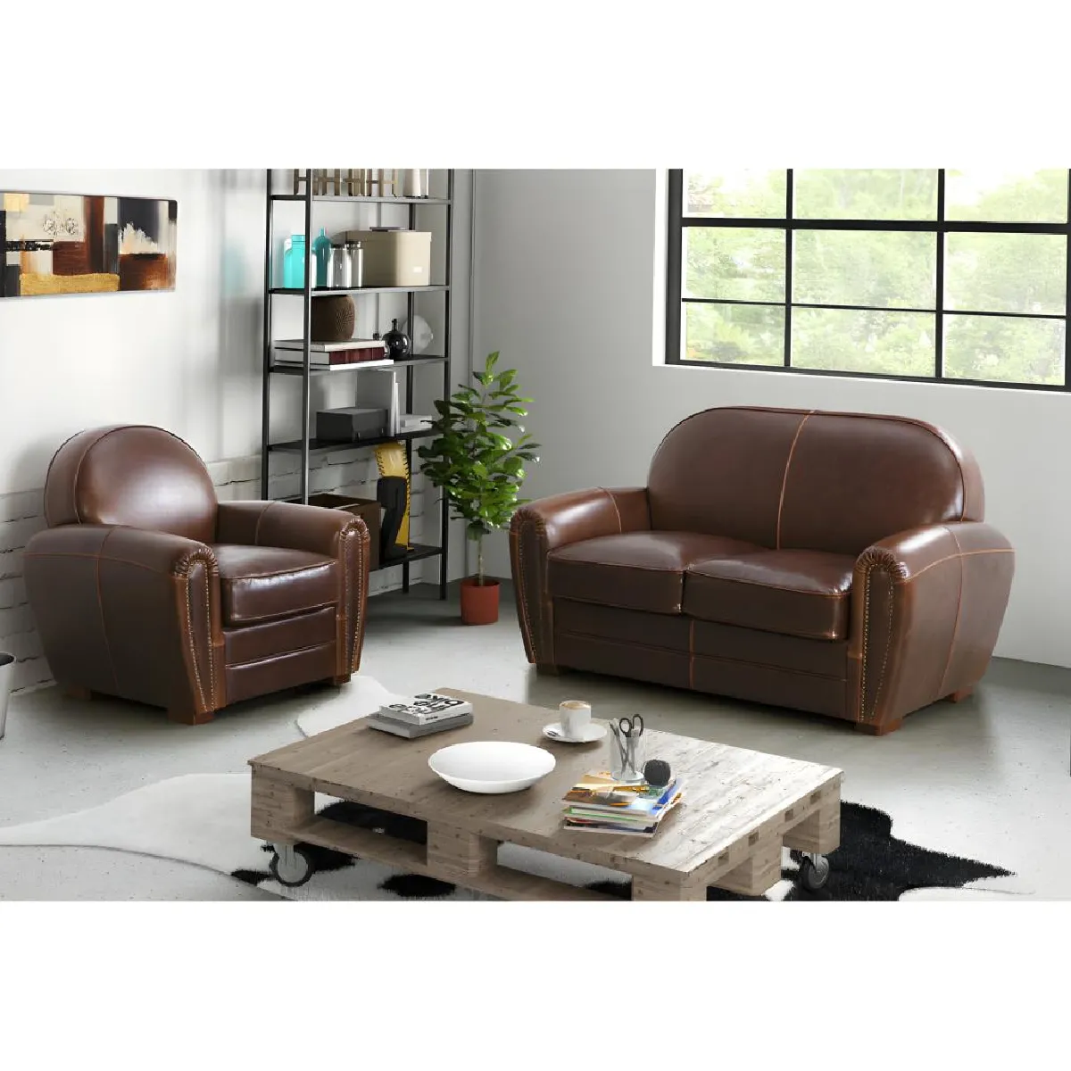 Fauteuil club Baudoin Fauteuil club Baudoin