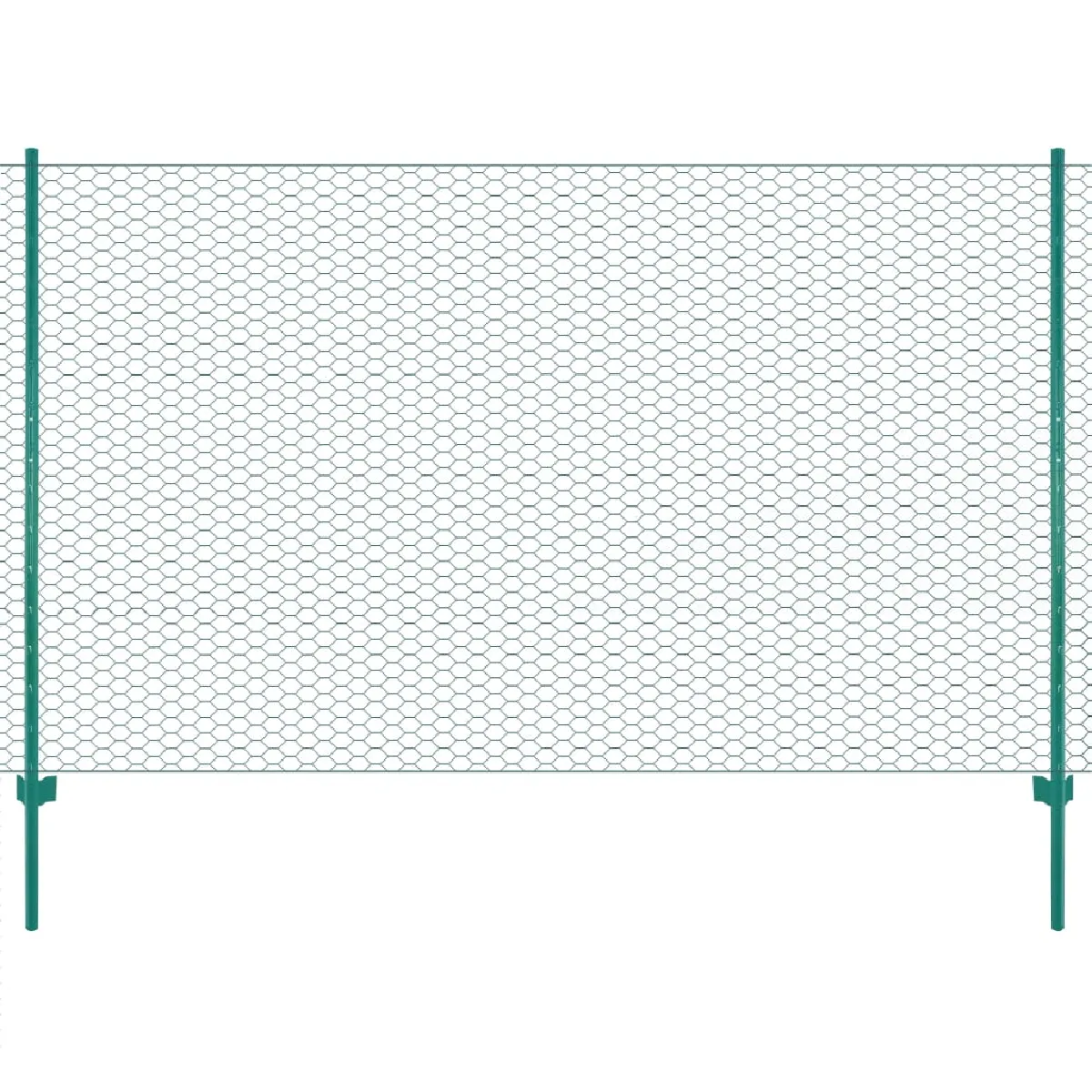 vidaXL Clôture grillage métal 25x1 5
