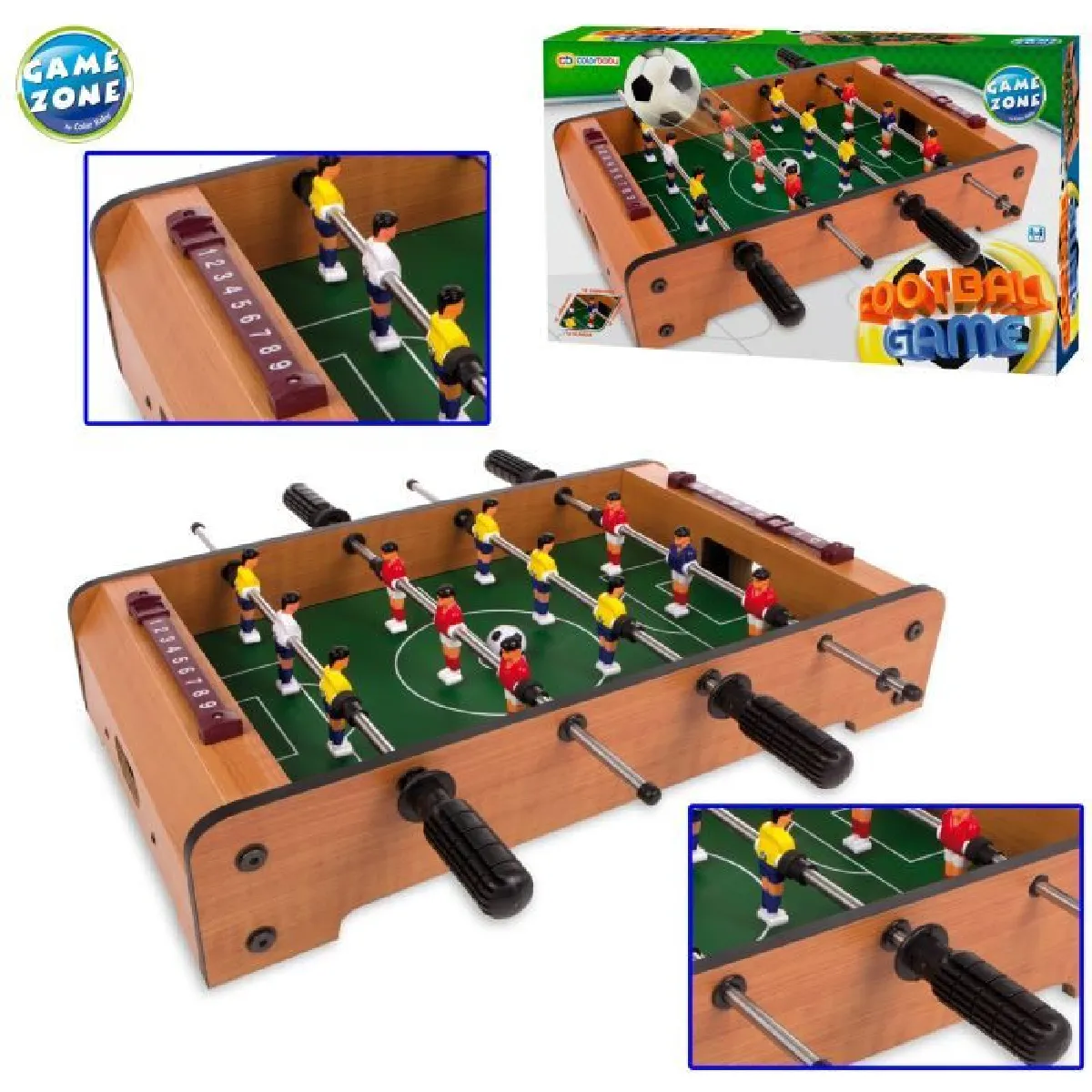 Color Baby Baby-Foot En Bois Enfant