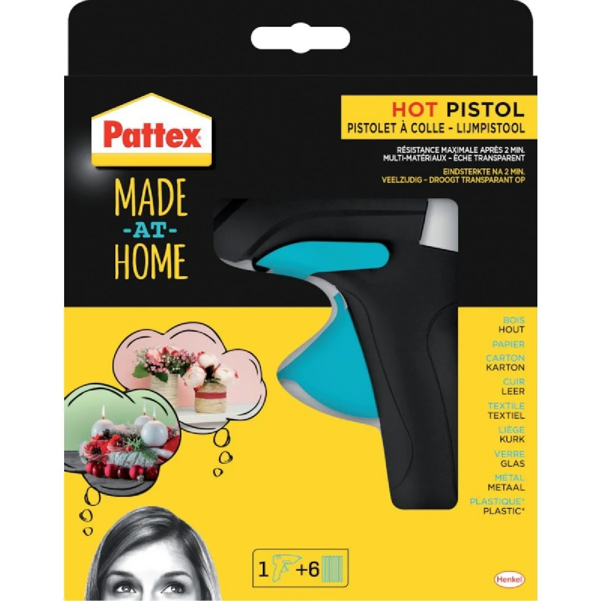 Pattex Pistolet À Colle Made At Home 70 W 1 Pc(S) - Image 2