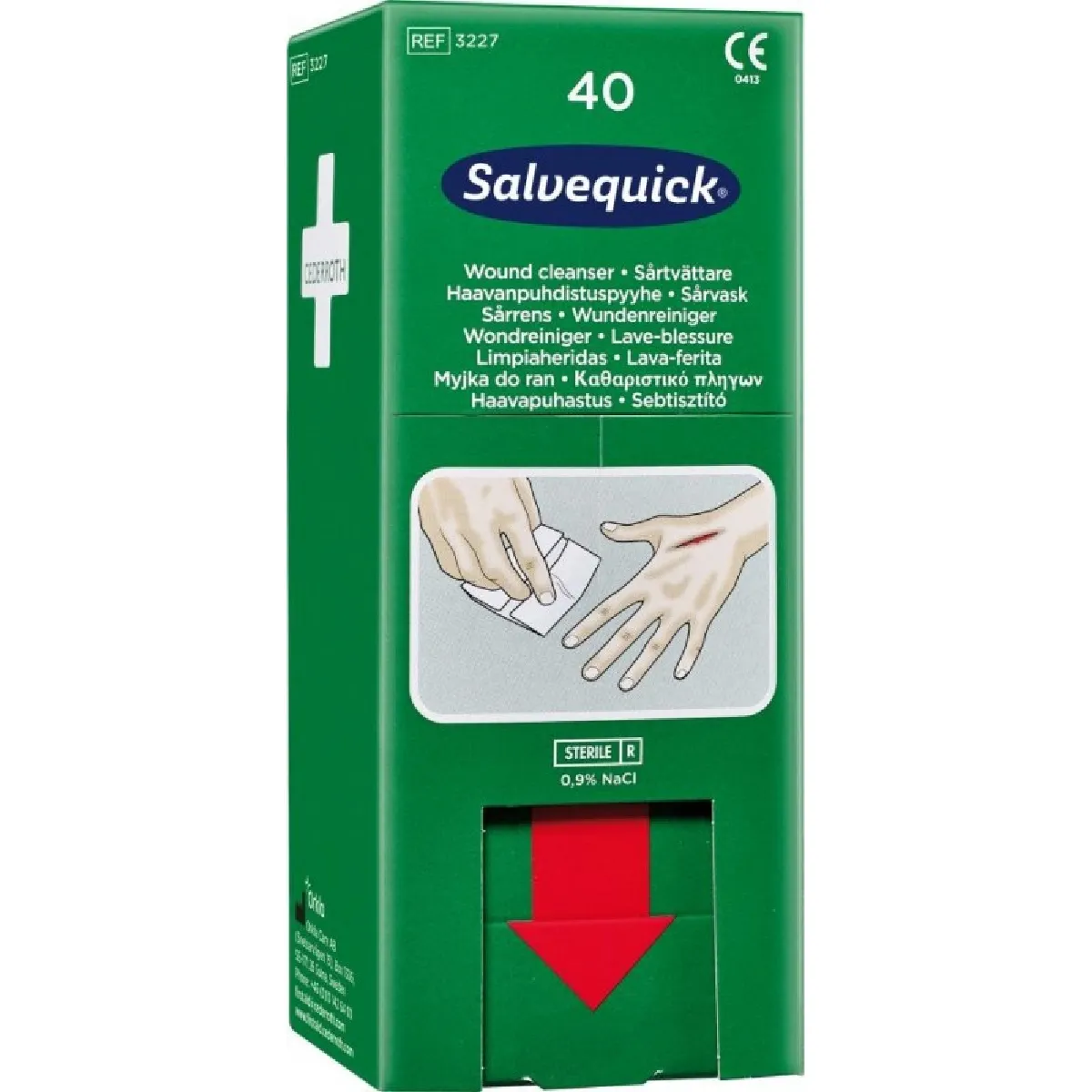 Salvequick Lave Blessure Autre 40 Pc(S) - Image 2