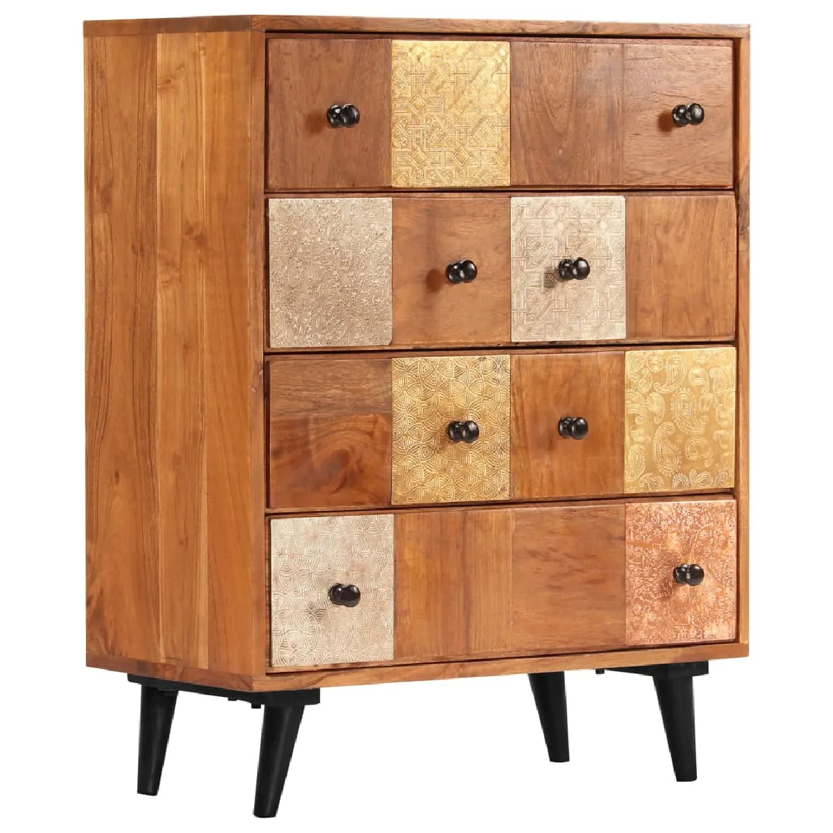 vidaXL Commode Bois d'acacia