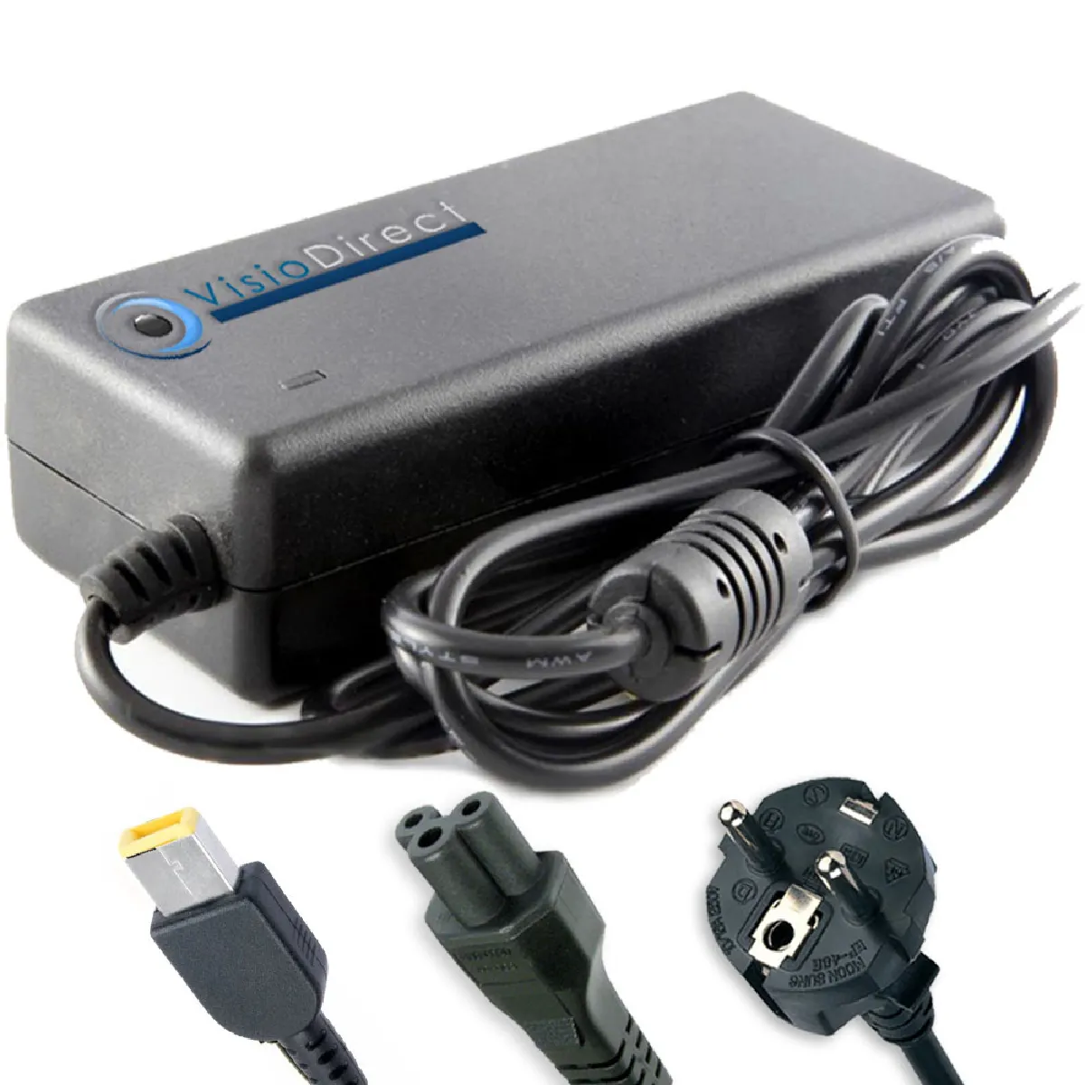 Visiodirect Chargeur Lenovo E550 65W