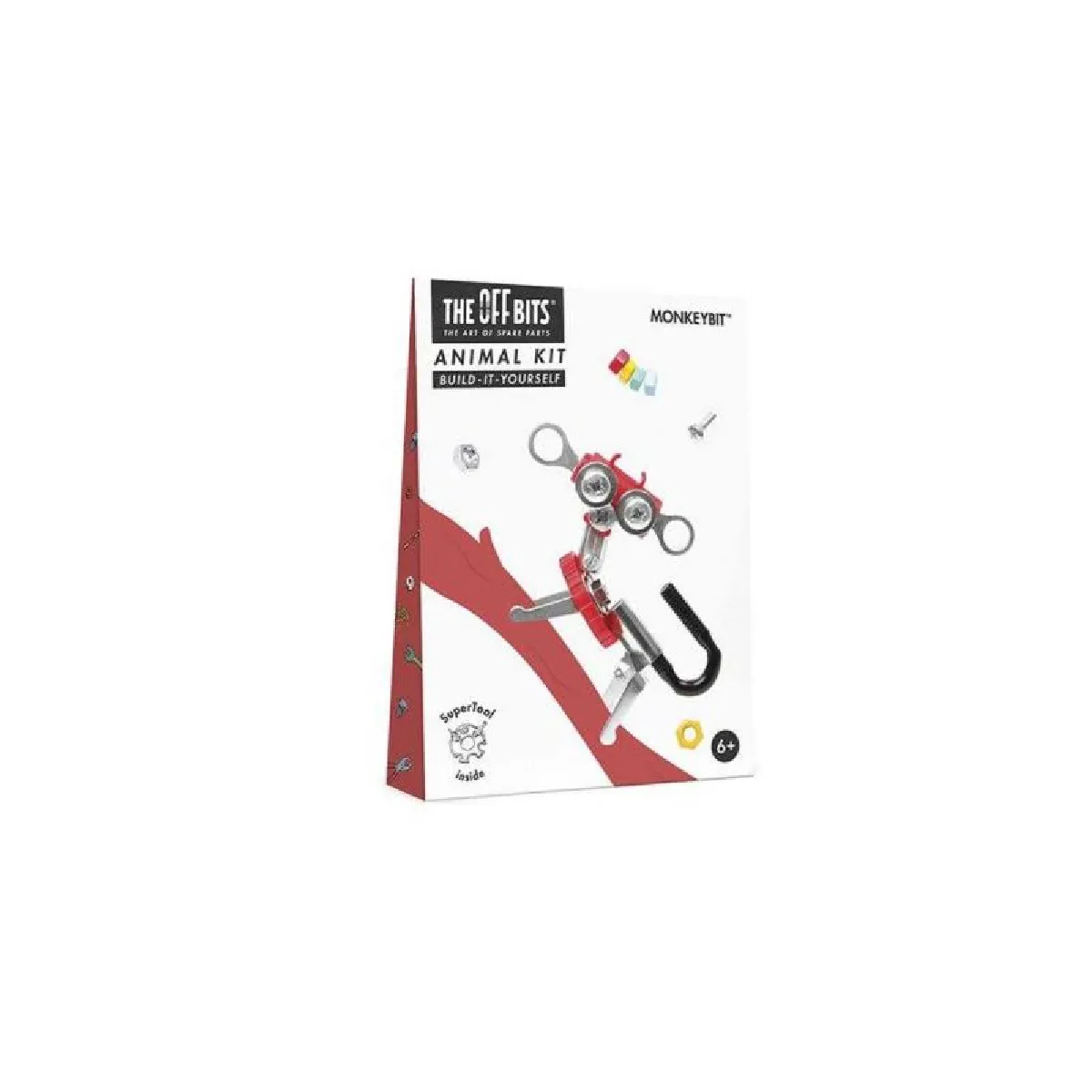 Générique Rouge Monkeybit Jeu De Construction En Bois
