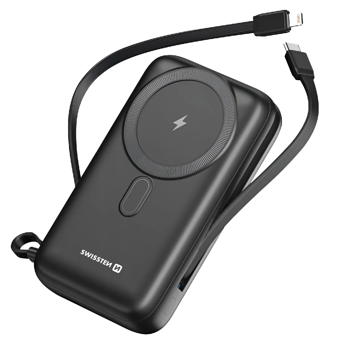 Swissten Noir Powerbank Magsafe 20000Mah