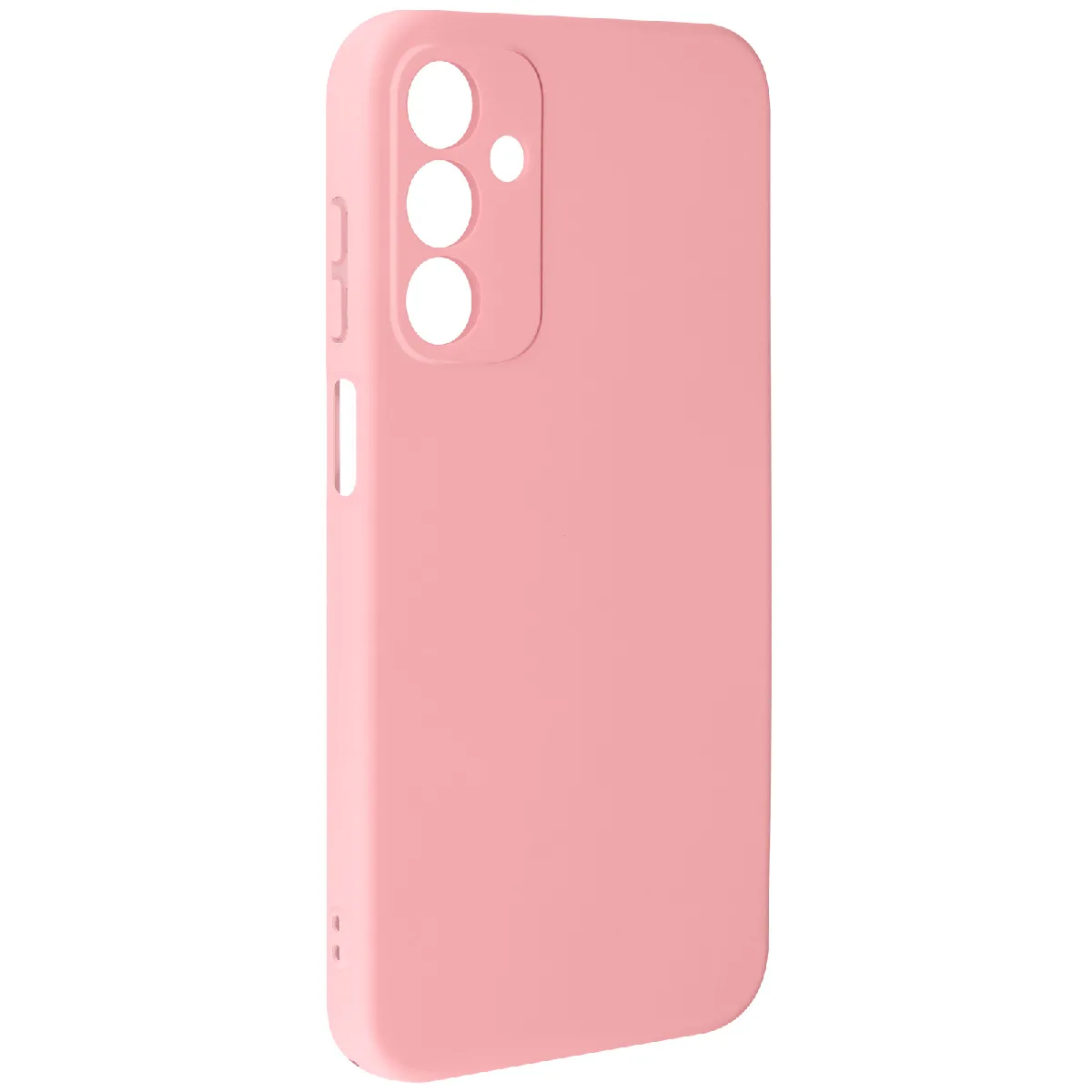 Avizar Rose Poudré Coque Pour Samsung Galaxy A15 5G Semi-Rigide Soft-Touch Anti-Traces Rose Clair - Neuf - Image 2