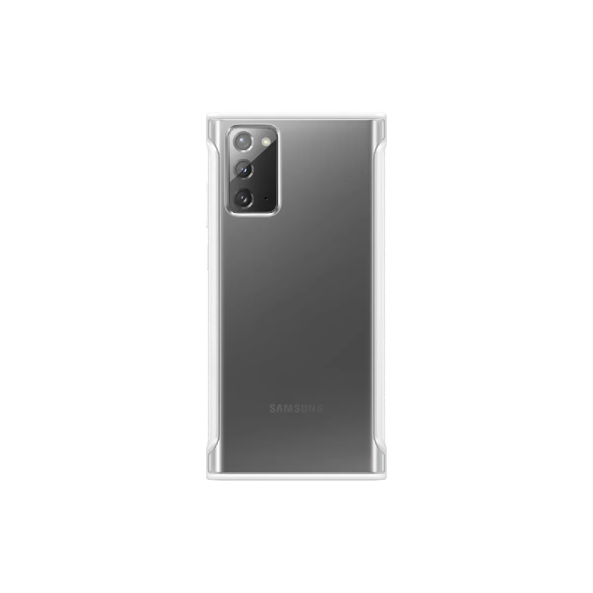 Samsung Coque transparente renforcée pour Galaxy Note20 - Blanc