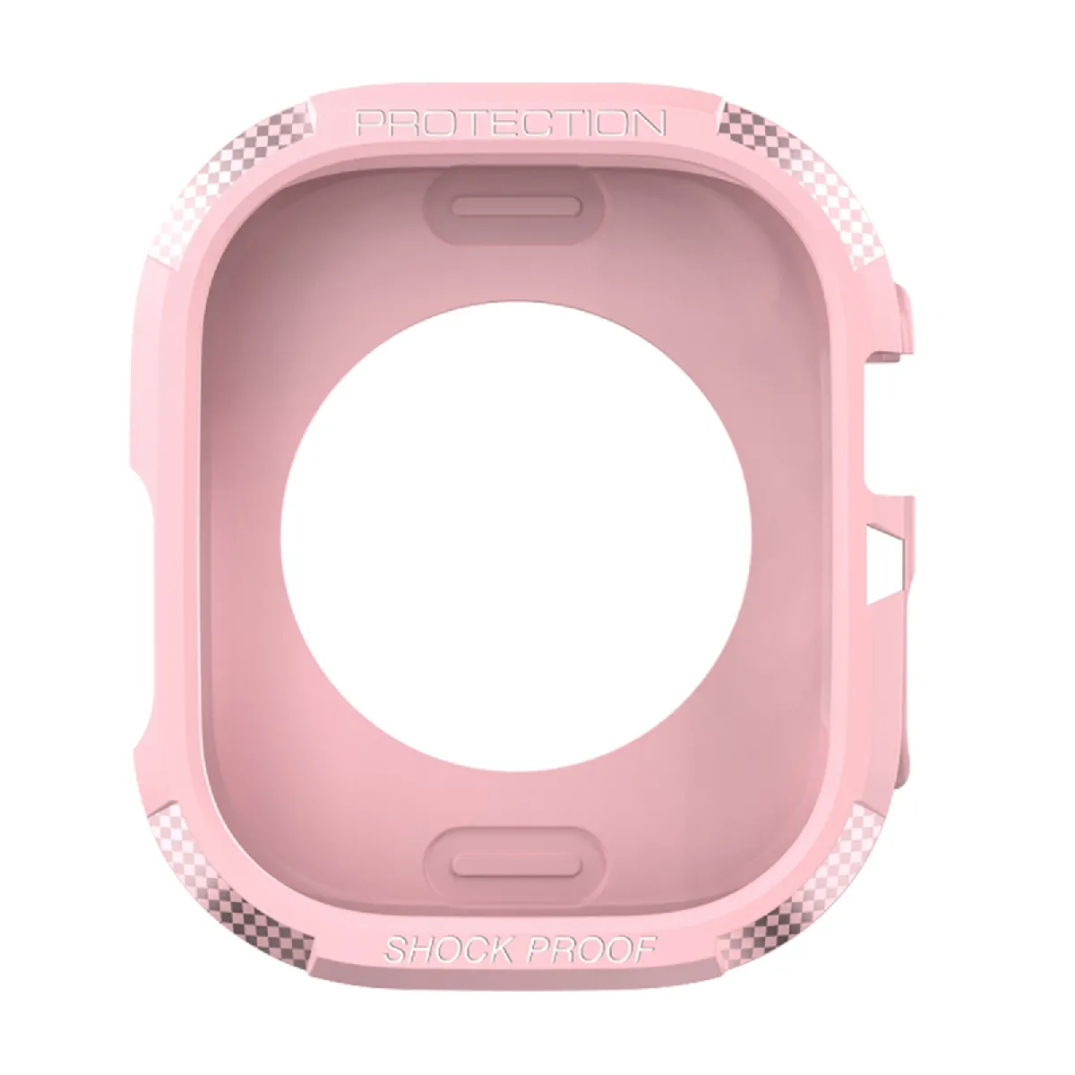 AVIZAR Coque Apple Watch 8 7 41mm Et 6 5 4 2 40mm Et 3 2 1 38mm Fibre De Carbone Rose