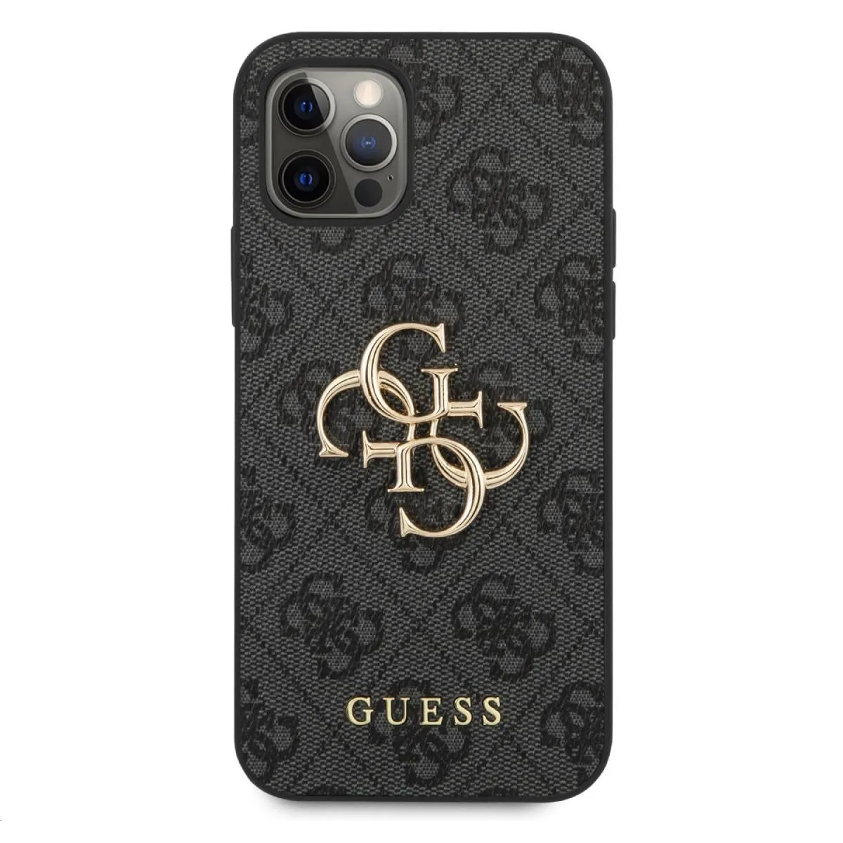 Guess Gris Coque De Protection Pour Iphone 12/12 Pro Modèle 4G