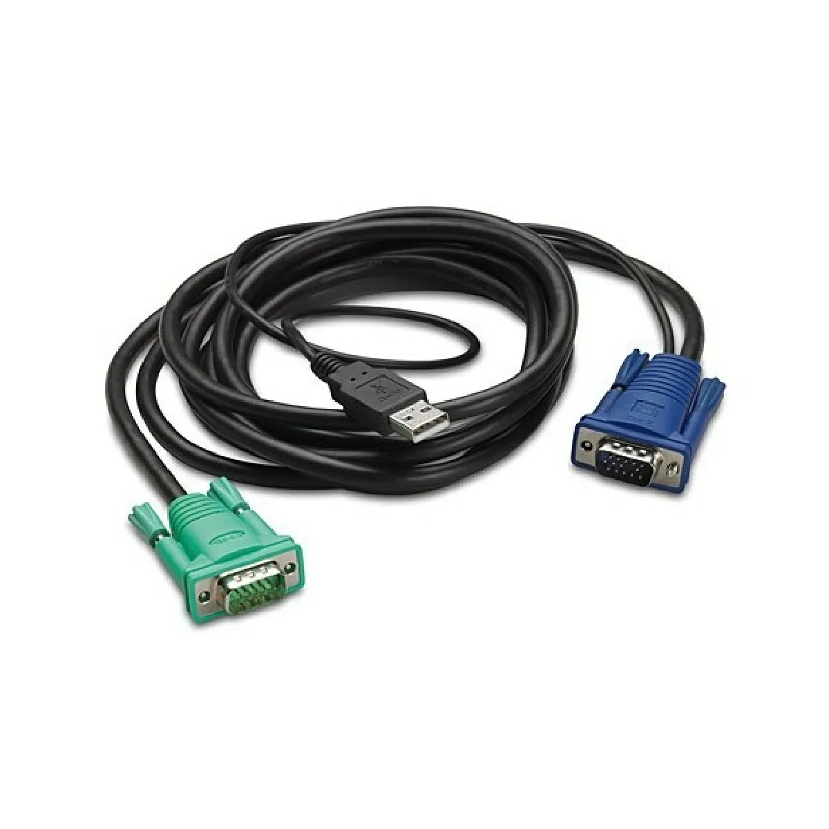 APC Cable Clavier / Video / Souris (Kvm) 1.83 1.83M Noir/Bleu/Vert de Inmac Wstore - Image 2