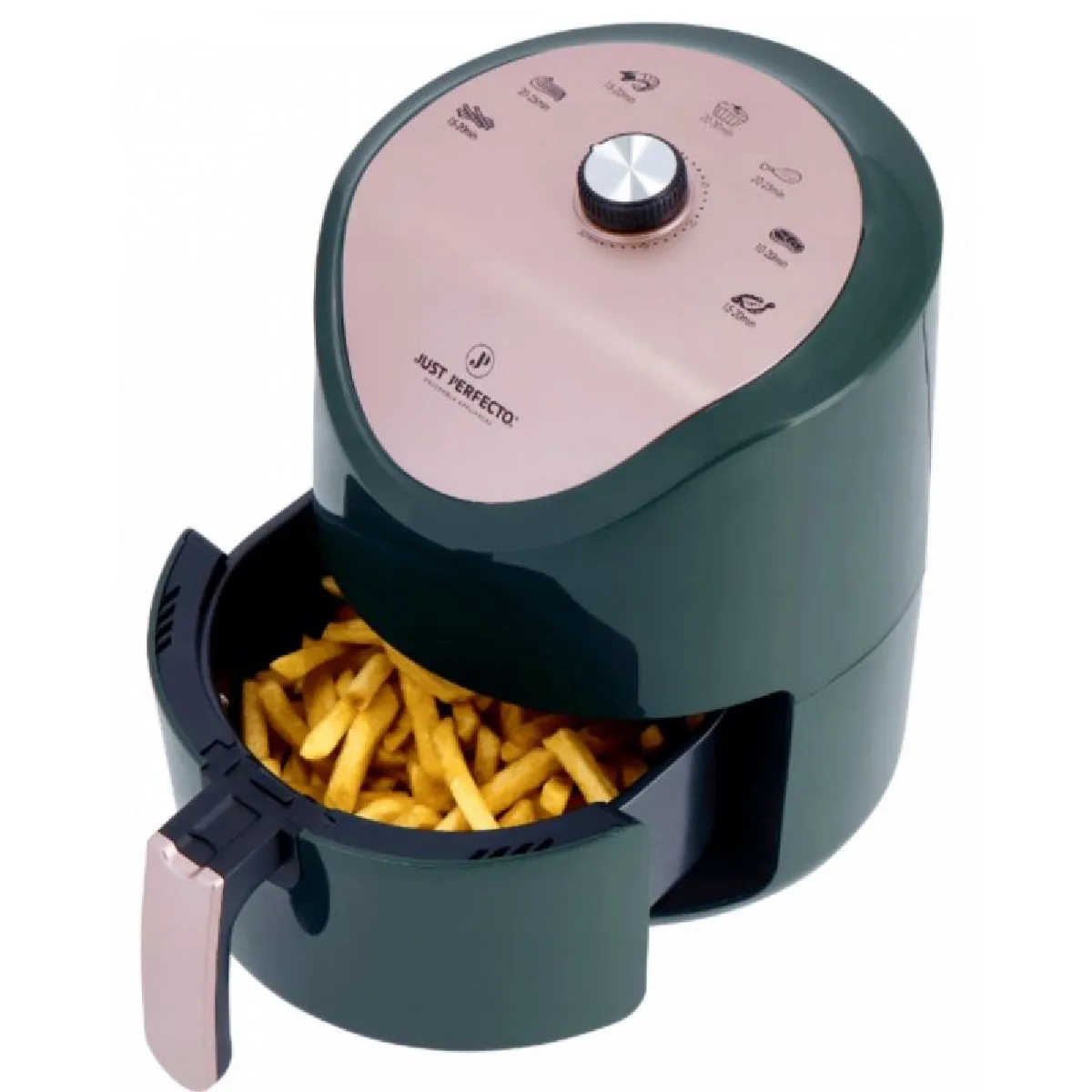 Friteuse &agrave; air chaud avec commande &agrave; cadran 1200W 3,5L JL-15