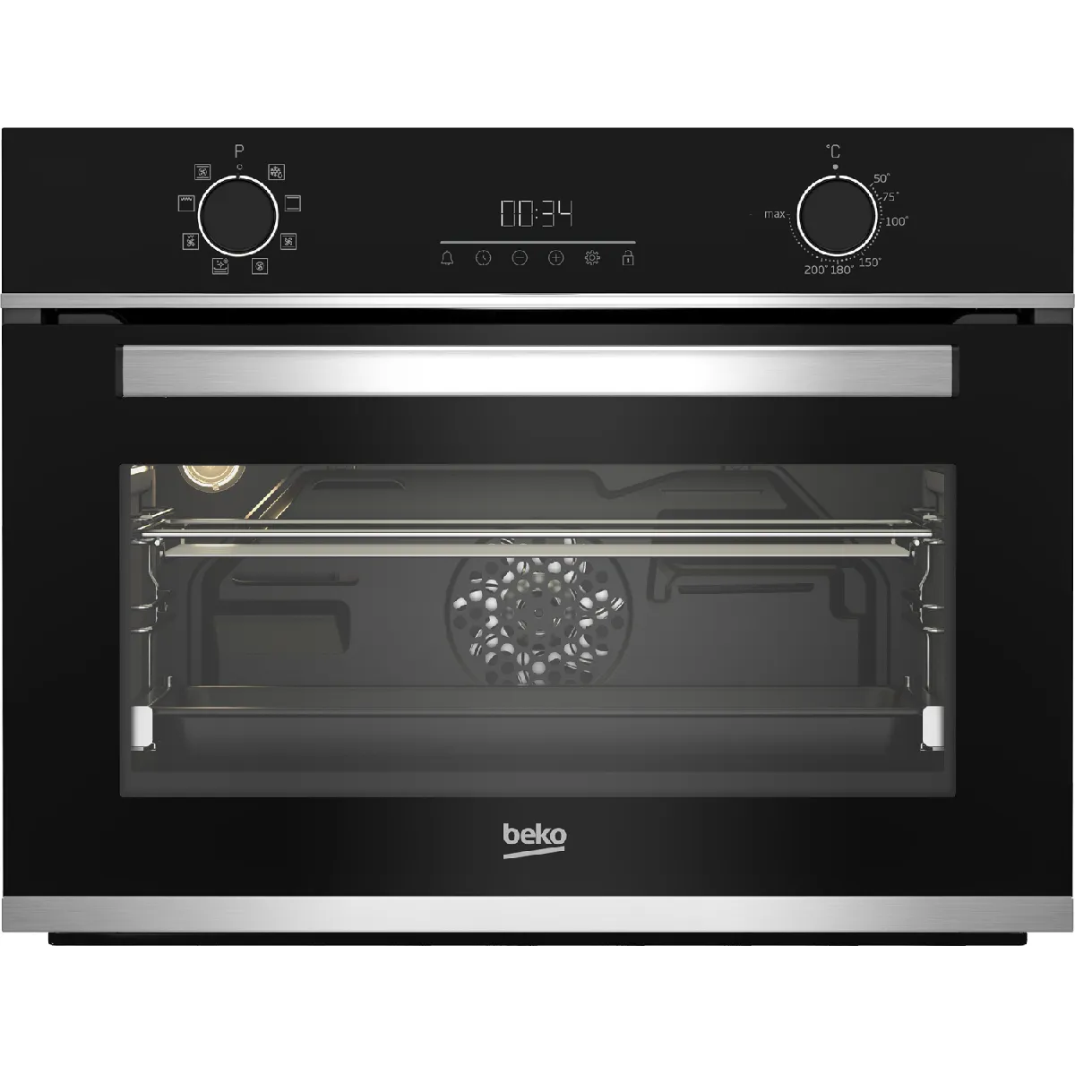 Four Encastrable Beko BBCM13300XC – 48L, Chaleur Tournante, Nettoyage Catalyse