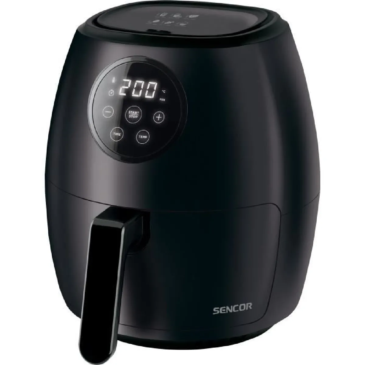 Non Communiqué Noir Friteuse Sencor Sfr 5030Bk 3.5L 1300W 70Db Arrêt Automatique Programmable Plastique - Image 3