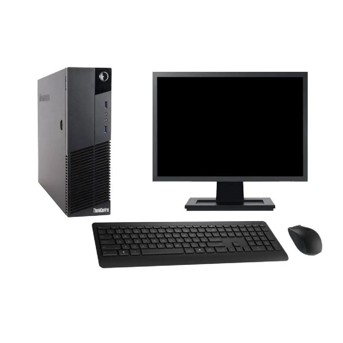 PC Lenovo M83 SFF Ecran 22 Intel Core i7 4770 RAM 8Go SSD Windows 10 Wifi - vue 7