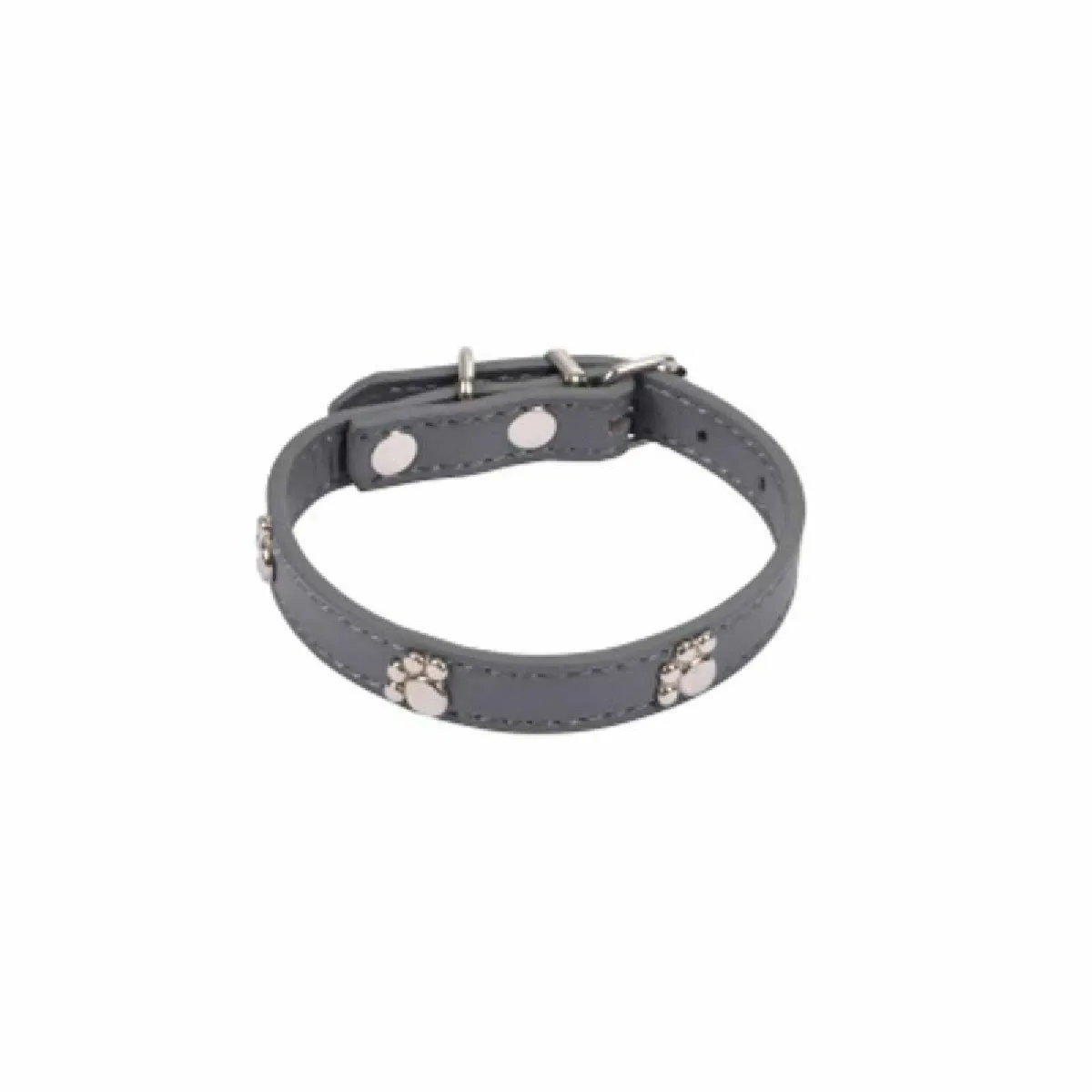 Comparer les prix de Collier Fantaisie pour Chien Pattes 30cm Anthracite