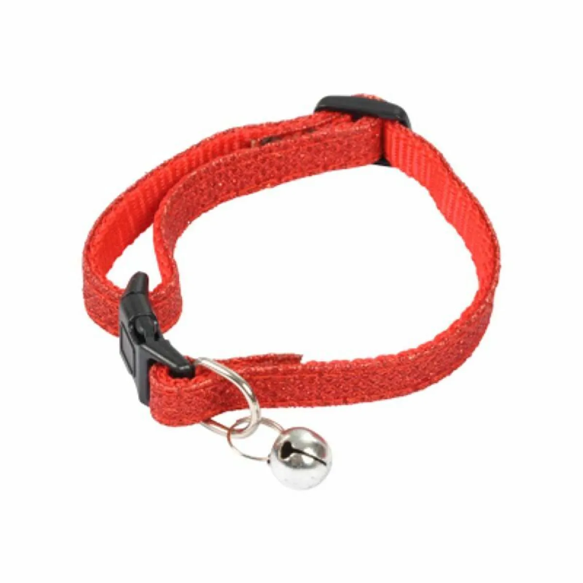 Meilleurs prix pour Collier pour Chat avec Grelot Glitter 30cm Rouge