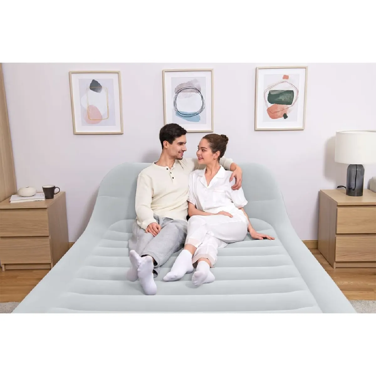 Bestway Lit Gonflable avec Pompe