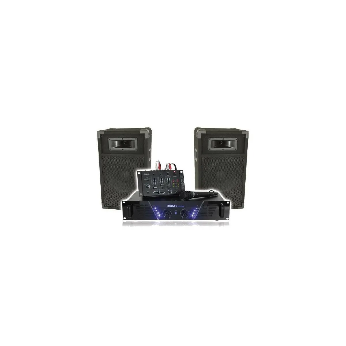 Ibiza Sound - Pack sonorisation DJ-300 - Système de sonorisation complet - Image 3