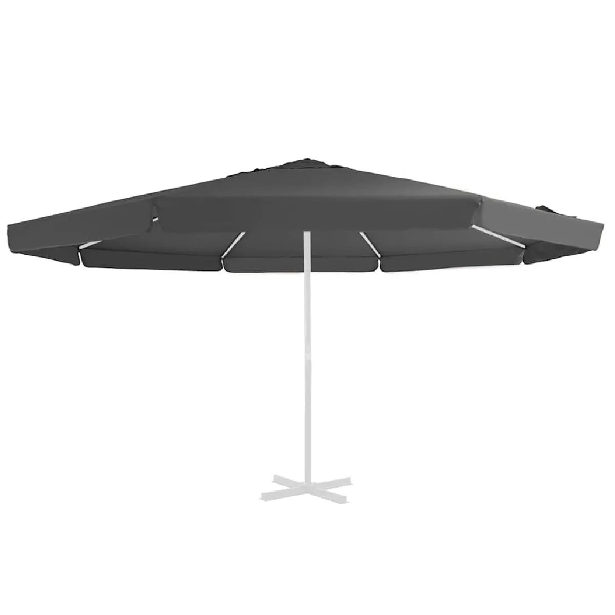 vidaXL Parasol de Plage Naturel Style Hawaïen Pare soleil de Patio Abri de Soleil Parasol de Jardin Terrasse Cour 44547 - vue 5
