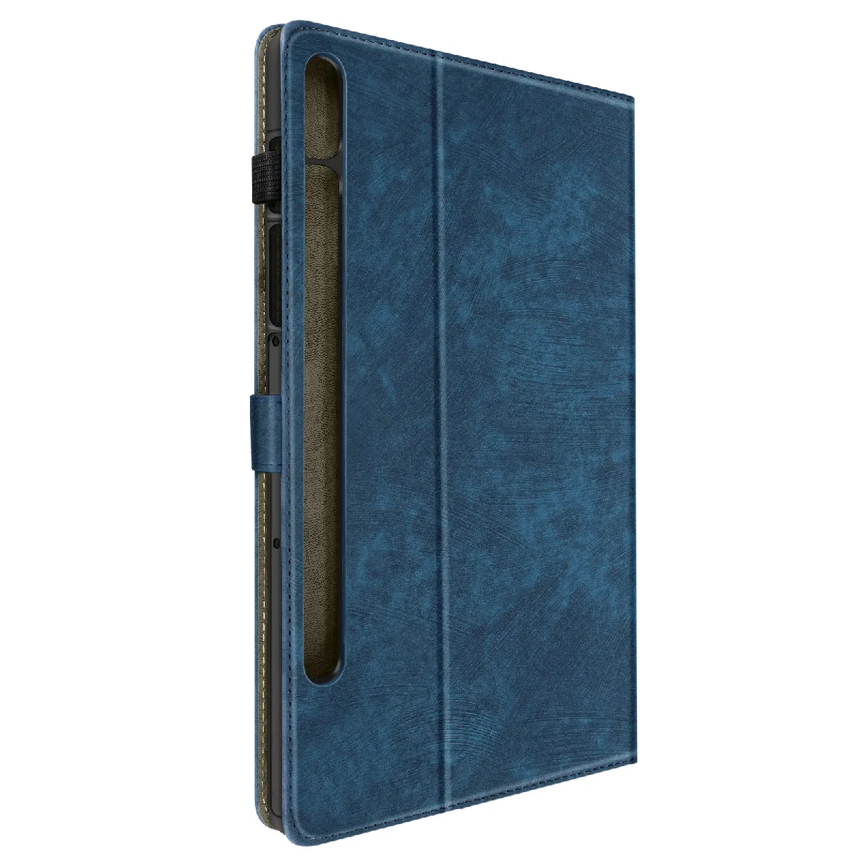 Avizar Bleu Étui Pour Samsung Galaxy Tab S9 Et Tab S9 Fe Porte-Cartes Support Vidéo Nuit