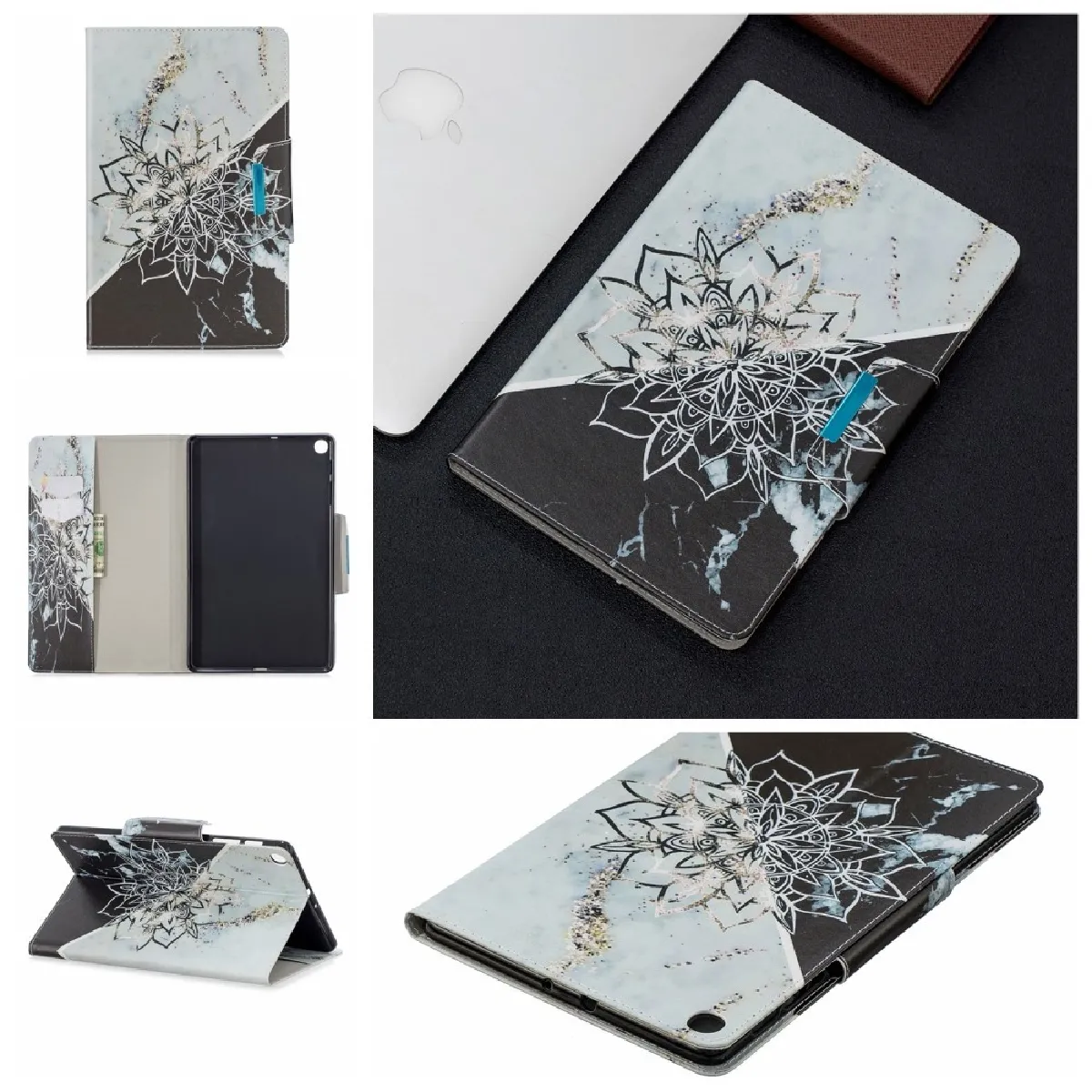 Générique Étui Portefeuille Pour Samsung Galaxy Tab A 10.1 (2019) T510
